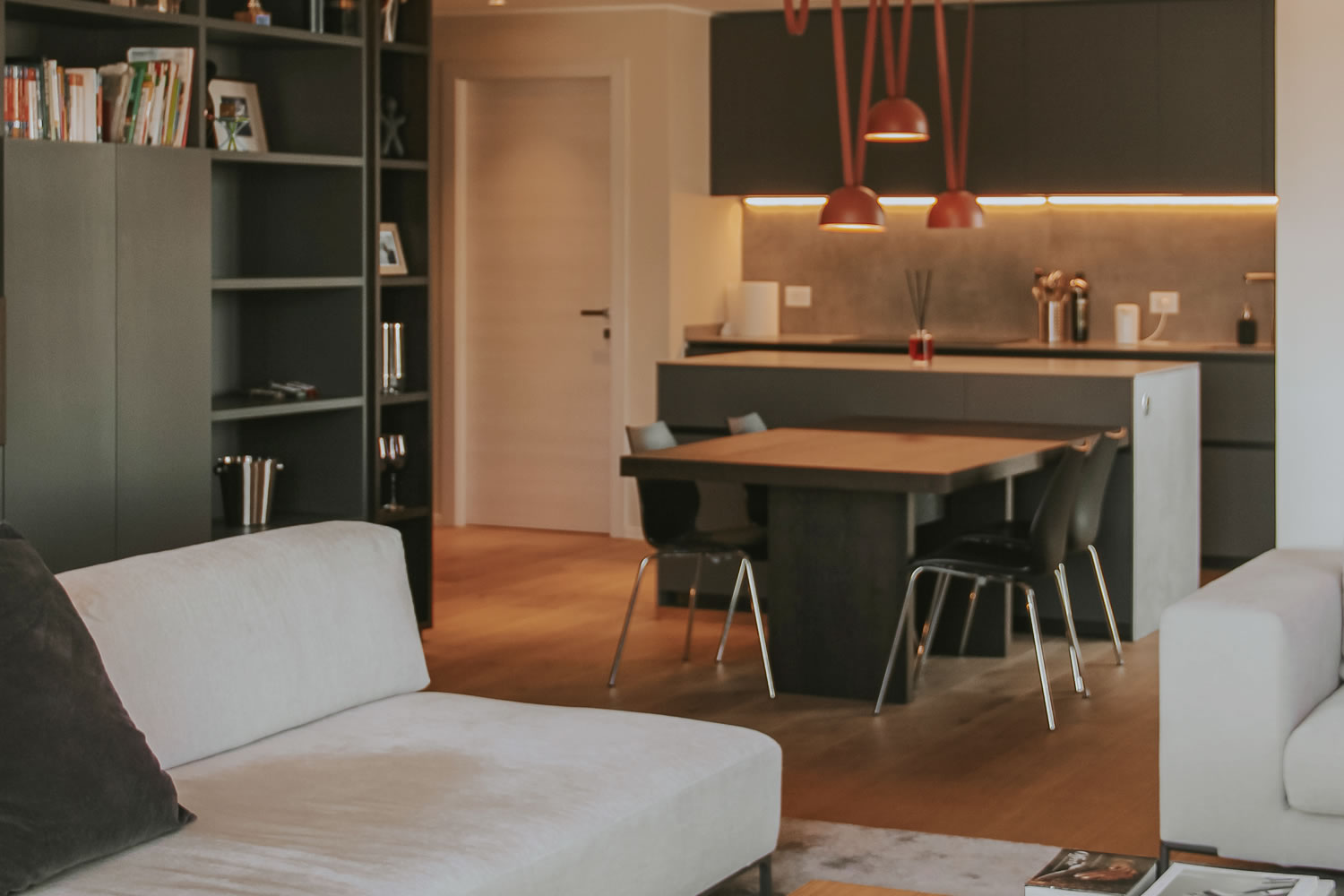 Ristrutturazione Salotto Appartamento Uptown